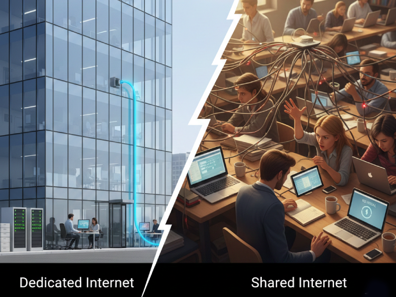 Dedicated vs Shared Internet What Every Business in Egypt Needs