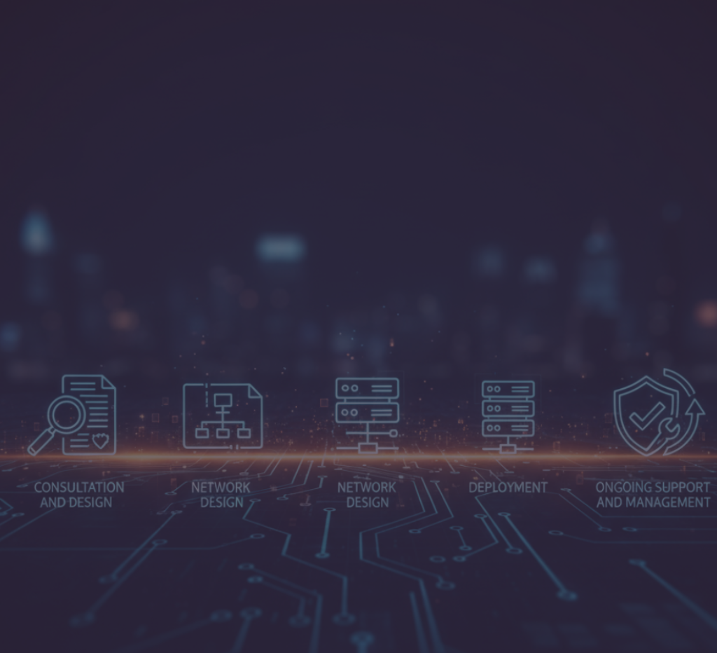 End-to-end fiber connectivity services from consultation to ongoing support